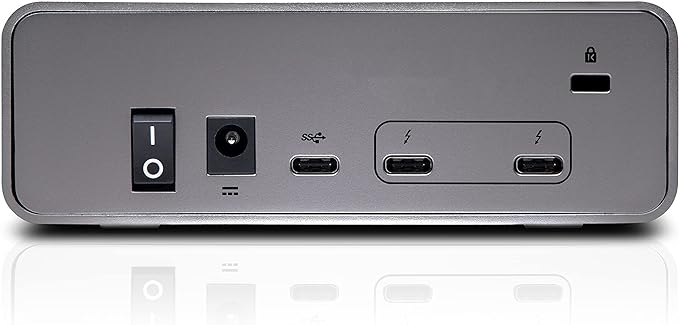 SanDisk Professional 4TB G-DRIVE Enterprise-Class Desktop Hard Drive HDD, Ultrastar Drive Inside, USB-C (5Gbps), USB 3.2 Gen 1 - SDPH91G-004T-NBAAD