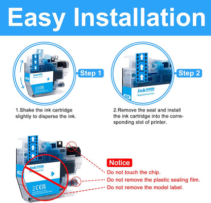 LCL Compatible Ink Cartridge Replacement for Brother LC3017 LC-3017 XL LC30173PK LC3017C LC3017M LC3017Y MFC-J5330DW MFC-J6530DW MFC-J6930DW MFC-J6730DW MFC-J5335DW (6-Pack 2Cyan 2Magenta 2Yellow)