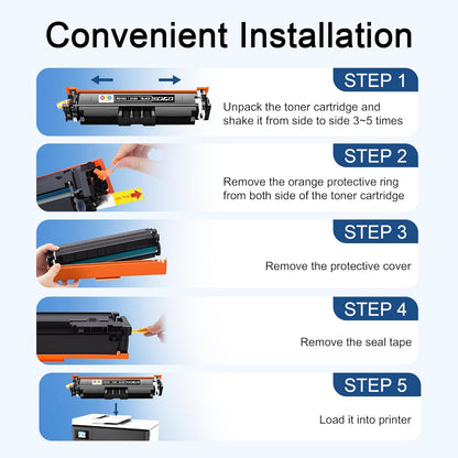 210X Black Toner Cartridges High Yield(with Chip) Replacement for 210A 210X W2100X Toner Cartridge, Fitting for Color Pro MFP 4301fdw 4301dn 4301dw, Pro 4201dw 4201dn(2 Pack Black)