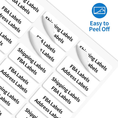 BESTEASY 30-up 1000 Sheets 1" X 2-5/8" Address Shipping Labels for Laser and Inkjet Printers, FBA Product Labels (30000 Labels)