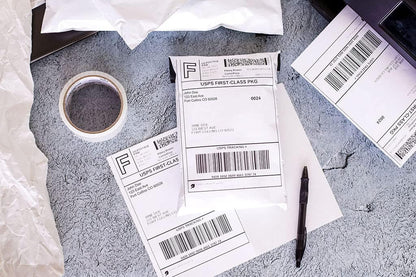 Premium Label Supply 8.5" x 5.5" Half Sheet Self Adhesive Shipping Labels for Laser or Inkjet Printer (4000 Labels)