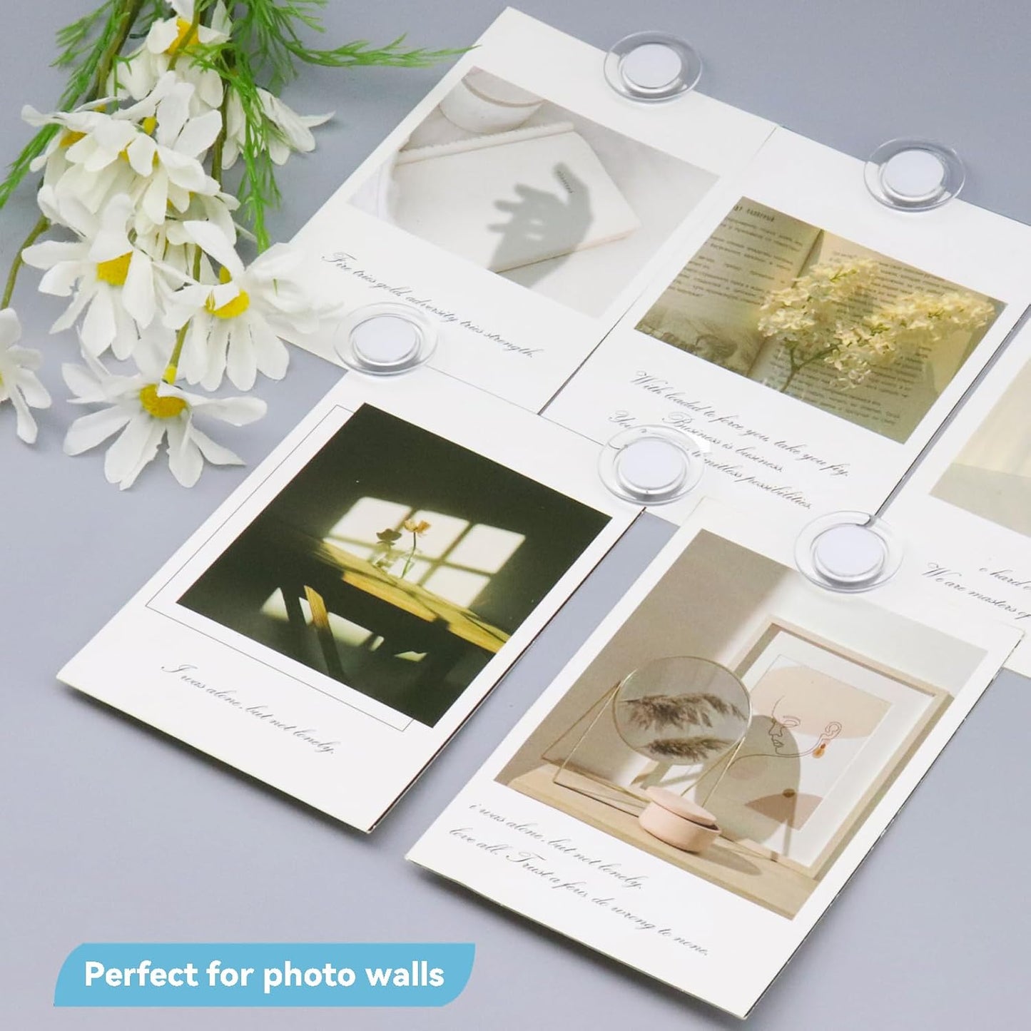 ZDZBLX Fridge Magnets, 14 Pack Magnet Strong Magnets Refrigerator Magnets Small Magnets for Whiteboard, Heavy Duty Magnets Mini Magnets Cute Round Magnets for Fridge, Locker, Classroom, Office (White)