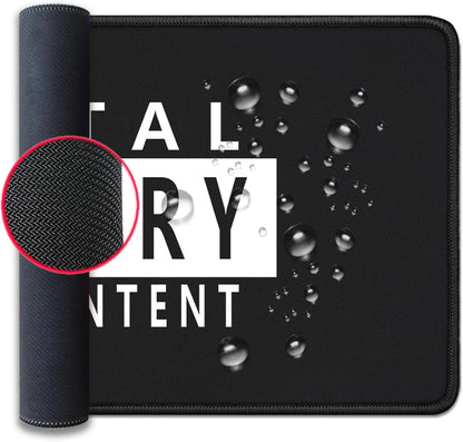 XL Extend Mouse Pad,Large Gaming Desk Pad Mouse Mat with Stitched Edges,Non-Slip Waterproof Rubber Base Mouse Mat for Office Computer Keyboard Laptop Home(27.5x11.8 in)