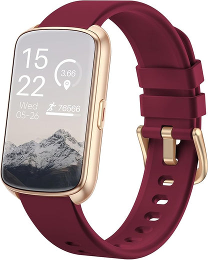 Fitness Tracker, Smart Watch for Women Men with 24/7 Heart Rate/Blood Pressure/Blood Oxygen Monitor,Sleep Tracker,Step & Calorie Counter, IP68 Waterproof Fitness Watches Compatible with Android&iPhone