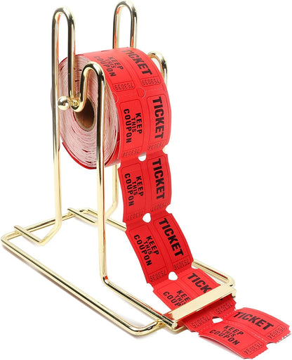 GSE Games & Sports Expert Raffle Ticket Dispenser, Ticket Roll Tumbler for Single or Double Roll Tickets, Lotteries, Sweepstakes, Charity Auctions (1-Pack)