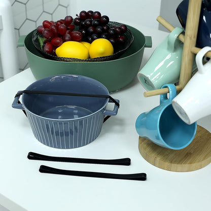 10 Pcs Large Rubber Bands, 8 Inches Heavy Duty Rubber Bands Big Elastics Band for Wrapping Outdoor File Folders Office Home Notebook