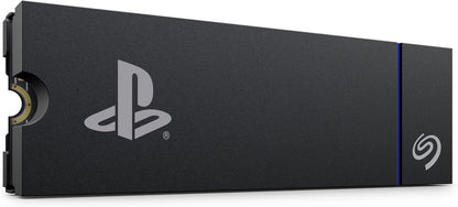 Seagate Game Drive PS5 NVMe SSD for PS5 2TB Internal Solid State Drive - PCIe Gen4 NVMe 1.4, Officially Licensed, Up to 7300MB/s with Heatsink (ZP2000GP3A1001)