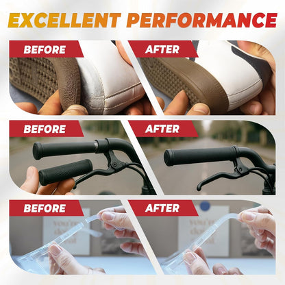 Super Glue Thick CA Glue Clear 30 Gram, Heavy Duty Superglue Instant Cyanoacrylate Adhesive for Plastic Ceramic Leather Metal Glass Wood Pla Shoe Sole Repair, Strong Oily Liquid Bonding