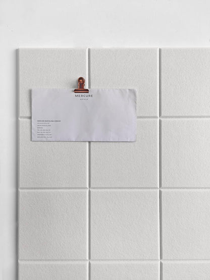 Cork Board 24 x36 Alternative - 6 Pack Felt Wall Tiles with Safe Removable Adhesive Tabs, Cork Boards for Walls Cork Board for Home Office Pin Board Tack Board - Warm White