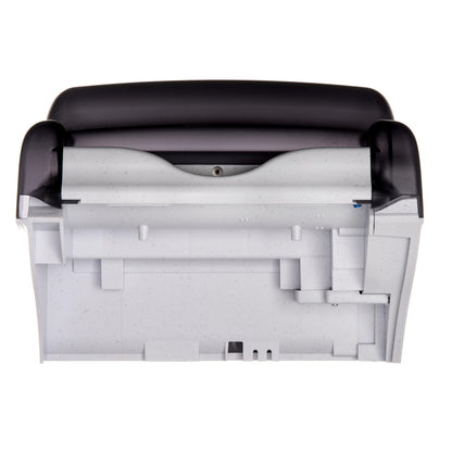 San Jamar Classic Smart Essence Plastic Paper Towel Dispenser, Towel Dispenser for Bathroom, 10 X 14.5 X 12.5 Inches, Black Pearl