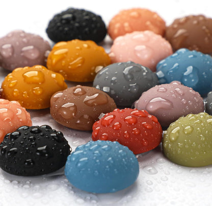 20Pcs Round Fridge Magnets,10 Colors Refrigerator Magnet, Cute Matte Decorative Locker Decor, Strong Whiteboard Magnets for Home, Classroom, or Office