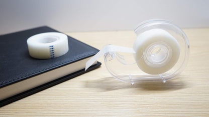 KIDMEN Invisible Tape,Writeable Tape，Repairable Tape for Office, Home, School，5 Dispensered Rolls, 0.7 x 1000 Inch