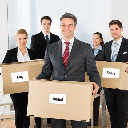 100 Self-adhesive Index Card Pockets Label Pockets sleeves with Top Open for Business Cards, Clear Plastic Sticky Labels Holders for Storage Bins Library Cards, Organizing Totes Shelves (3.7 x 2.28'')