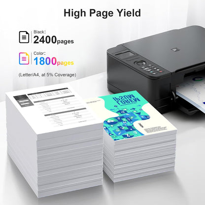 128A Toner Cartridges High Yield Compatible Replacement for HP 128A CE320A CE321A CE322A CE323A for HP Pro CM1415fn CM1415fnw CP1525n CP1525nw Printer (Black Cyan Yellow Magenta, 4-Pack)