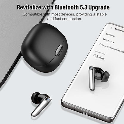 AI Language Translation Earbuds, 3-in-1 Translator Earbuds Real Time with 7 Translation Modes, with Audio and Video Call, 164 Language Bluetooth 5.3 Headphones Translating Device for Travel/Business