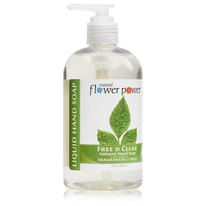 Liquid Hand Soap – Plant-Derived and Bio-Based Formula – Sulfate-Free, pH-Balanced, Vegan – 3 Pack - Free & Clear Unscented – 3 x 12 oz