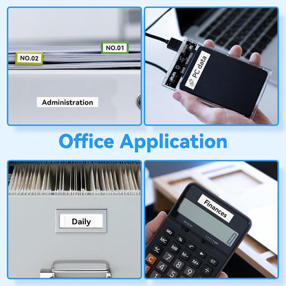 15 PK Label Maker Tape Replacement fot Brother P Touch TZe-231 12mm 0.47" Laminated Label Maker Refills- Compatible with Brother P Touch PT-D210 D220 D200 H110 D410