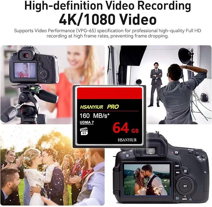 64GB UDMA High Speed,Original CF Card Camera Memory Card