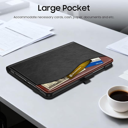 Fintie Case for Samsung Galaxy Tab A9 Plus/A9+ 5G 11 Inch 2023 Model (SM-X210/X216/X218), Multi-Angle Viewing Smart Stand Back Cover with Pocket Auto Wake/Sleep, Dual Color