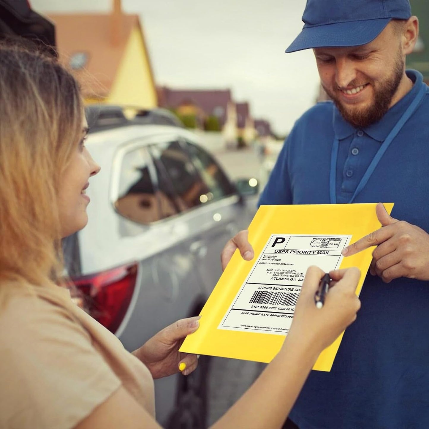 Kraft Bubble Mailers 8.5×12' Inch 25 Pack Yellow shipping envelopes Self-Seal Padded Mailing Envelopes for Jewelry Makeup Supplies and Small Business Packaging