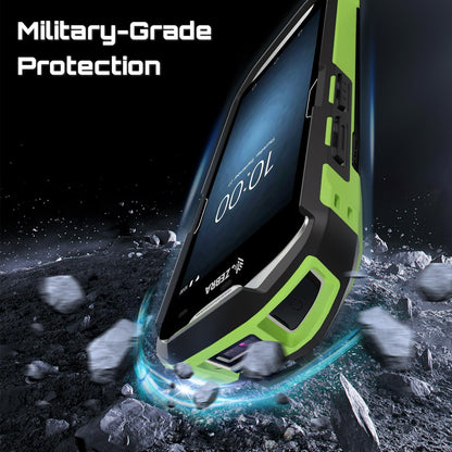 TC51 TC52 TC56 TC57 TC510K Case with Hand Strap - Protective & Ergonomic for Zebra Handheld Barcode Scanners SG-TC5X-EXO1-01 SG-TC5X-EXONHS-01 (Green)