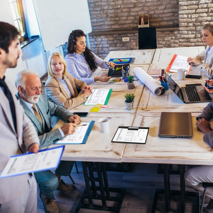 Maitys 25 Pack Clear Report Covers with Clip 11.4 x 9 Inch Presentation Folders Transparent Front Cover Portfolio Folder Resume Folder Interview Report Folders for Letter Size(Multicolor)