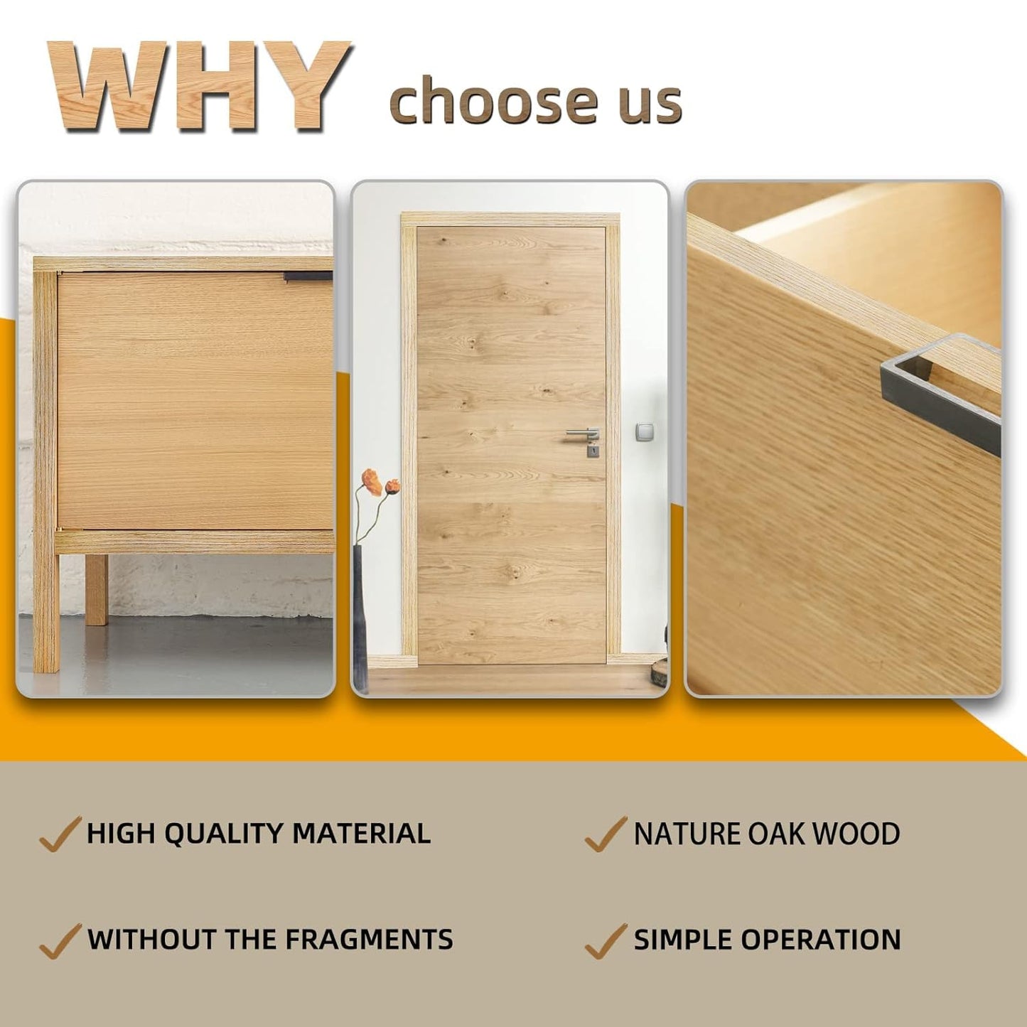 GSCIT Club Oak Edge Banding, 2 inch x 500ft roll of Veneer Edge Banding Preglued Flexible, Wood Tape Banding for Repair Furniture