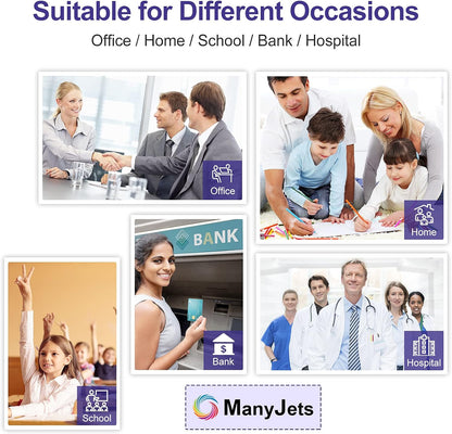 106R02777 Compatible Black Toner Cartridge Replacement for Xerox WorkCentre 3215 3215NI 3225 3225DNI Phaser 3260 3260DI 3260DNI 3052 Printer Toner Cartridge (Black,4-Pack)