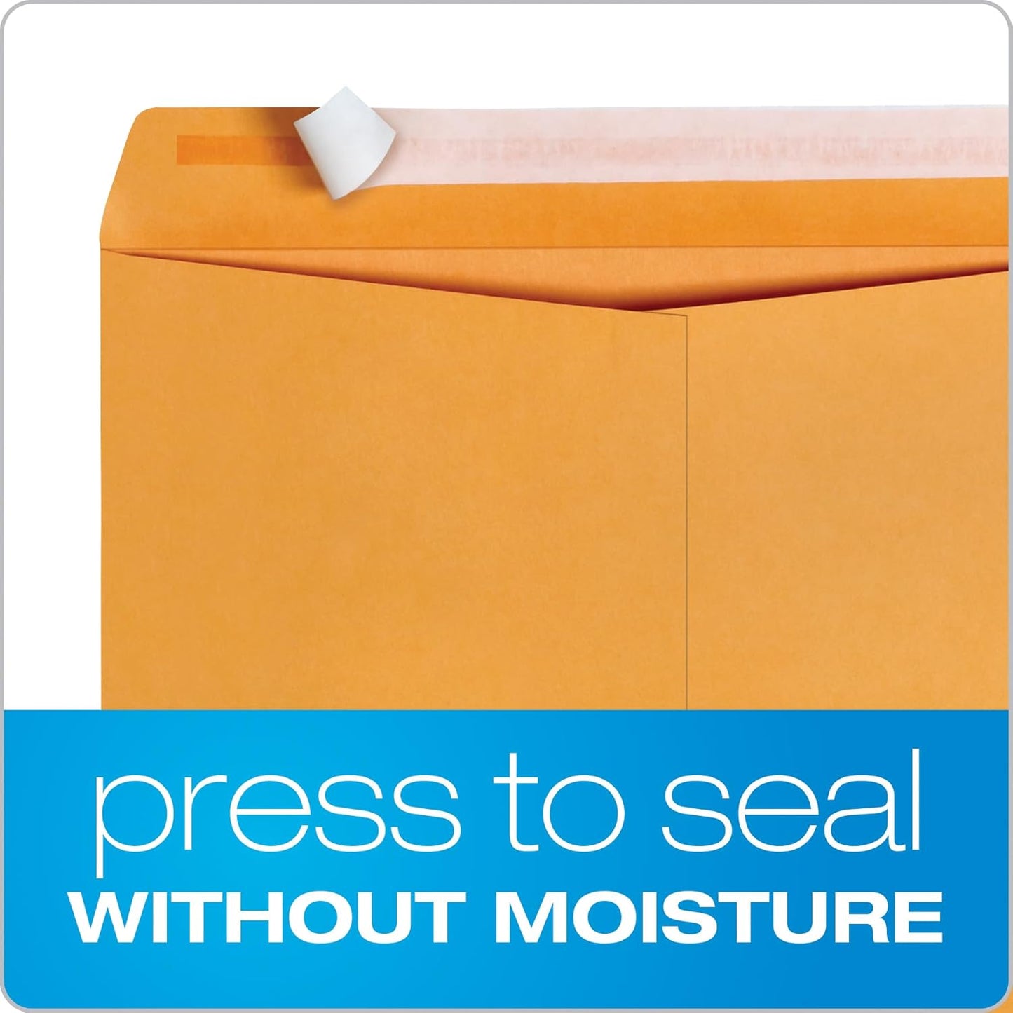 Columbian 9 x 12 Catalog Envelopes with Self Seal Closure, 28 lb Brown Kraft, for Mailing Flat Letter Size Documents or Photos, 100 Per Box (COLO341)