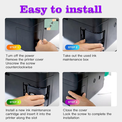 C9345 Ink Maintenance Box Replacement for WF-7840 ET-8550 ET-5850 ET-5880 ET-8500 WF-7820 WF-7310 ET-5800 EC-C7000 ST-C8000 ST-C8090 ET-16650 ET-16600 (C12C934591/PXMB9/C9345, 2 Packs)