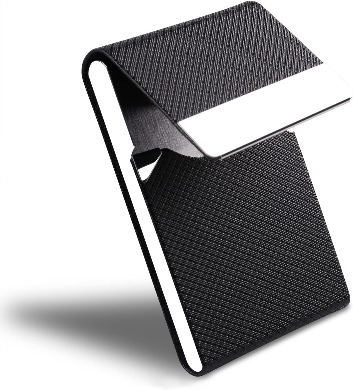 Business Card Holder for Women & Men - Multi Card Case, Business & Name Card Holder Wallet with Magnetic Closure