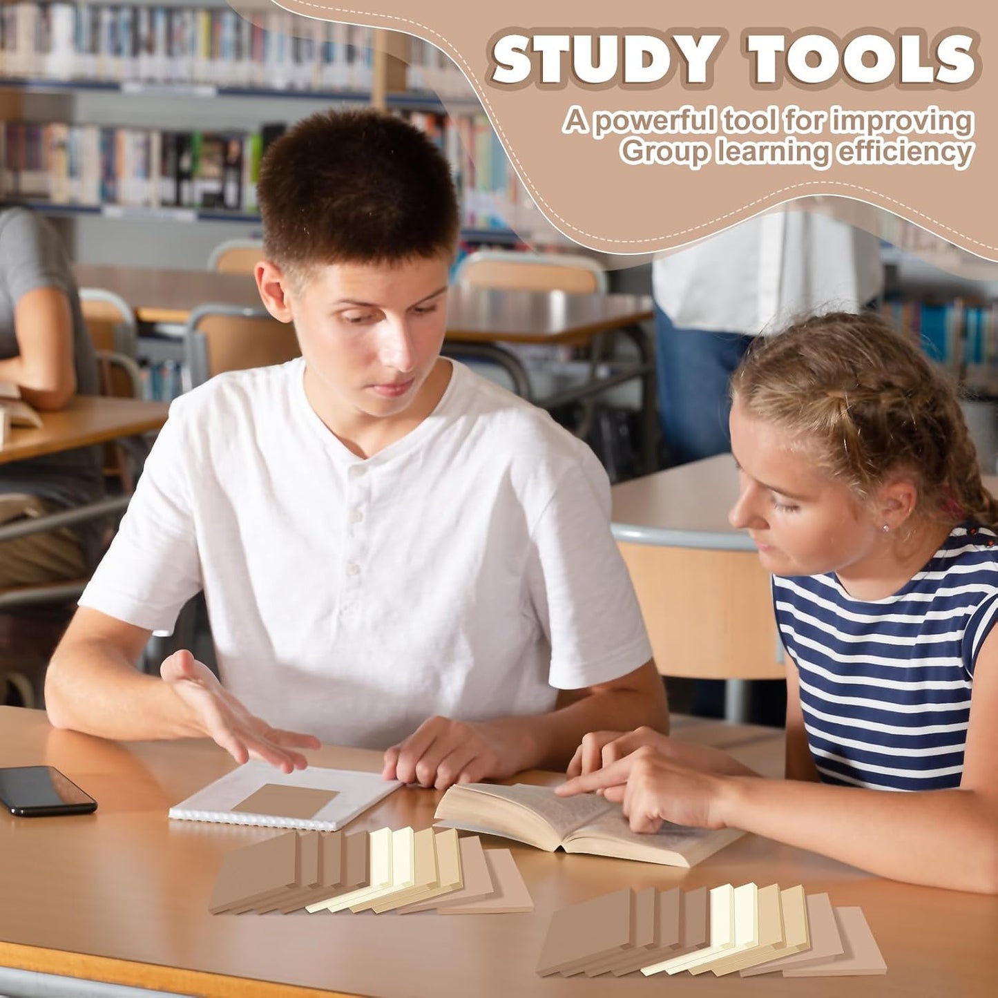 Fainne 24 Pack Sticky Notes Bulk Back to School Supplies Self Stick Note Pads Paper Memo for Office First Day of School Student Teacher Essentials (2 x 2 Inches,Simple Color)