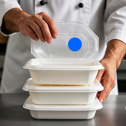 500 PCS Color Coding Round Stickers 2 Inch Vinyl Blue Dot Sticker Removable Writable Circle Labels for Office Inventory Garage Yard Sale Tag