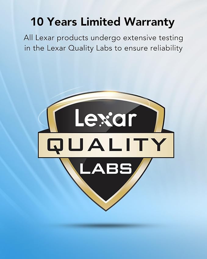 Lexar 128GB Micro SD Card, microSDXC UHS-I Flash Memory Card with Adapter - Up to 100MB/s, A1, U3, Class10, V30, High Speed TF Card