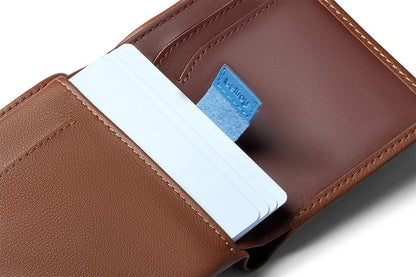 Bellroy Note Wallet (Slim Leather Bifold Design, RFID Blocking, Holds 4-11 Cards, Coin Pouch, Flat Note Section)