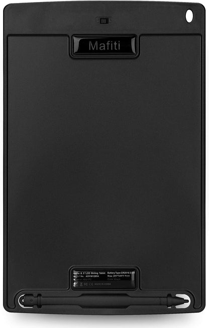 mafiti 10 Pack LCD Writing Tablet 8.5 Inch Electronic Drawing Pads for Kids Portable Ewriter Doodle Board Black