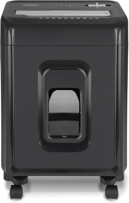 Aurora AU830MA High-Security 8-Sheet Micro-Cut Paper and Credit Card Shredder/ 20 Minutes/Security Level P-5