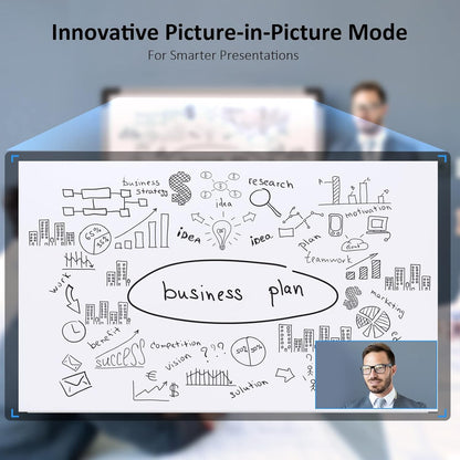 NexiGo Iris, 4K AI Webcam with 1/1.8" Sony_Sensor, Onboard Flash Memory, HDR, PiP, DSLR-Style Control, Auto Framing/Tracking with Flexible FOV, Noise-Canceling Mics, for Zoom/Teams/OBS and More