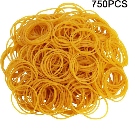 AMUU Rubber Bands 750pcs size 25mm 1 inch rubber bands Small Rubber Band for Office supplies School Home Elastic Band
