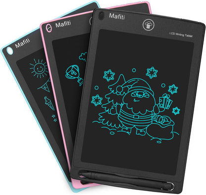 Mafiti 3 Pack LCD Writing Tablet 8.5 Inch Electronic Drawing Pads Doodle Board Travel Toys for Kids Portable Ewriter Gifts for Boys Girls 3 4 5 6 Year Old