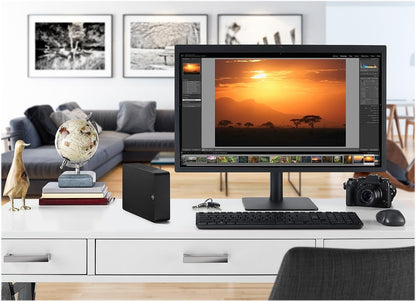 Seagate Expansion 8TB External Hard Drive HDD - USB 3.0, with Rescue Data Recovery Services (STKP8000400)