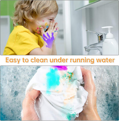 Ink Pad, 15 Colors Finger Washable Stamp Pads for Kids