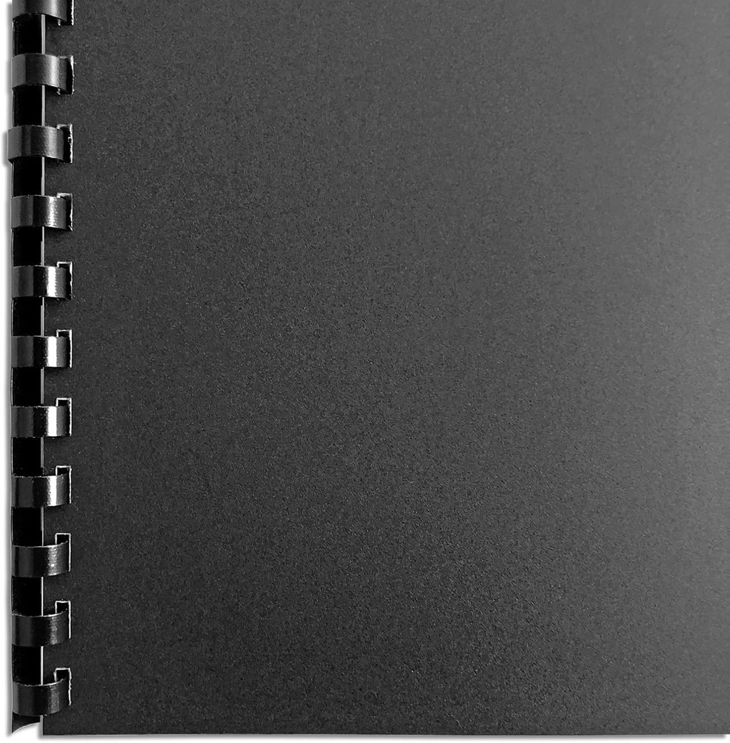 HOUYEE 5/16 Inch Plastic Binding Comb 19 Ring, 40 Sheet Capacity, Letter Size Black Comb Binding Spines (200 Pack)