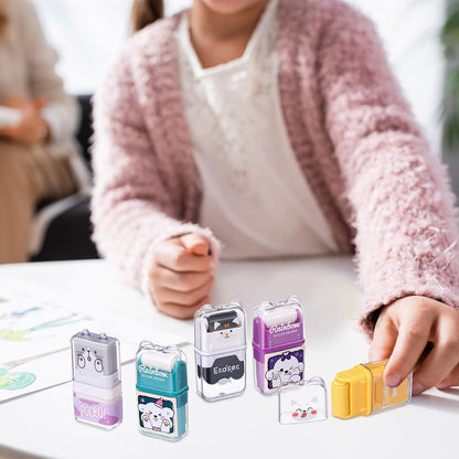 Seajan 44 Pcs Erasers for Kids Gift Bulk Cute Animal Themed Pencil Eraser with Clean up Roller for School Party Christmas Favors (Cute)