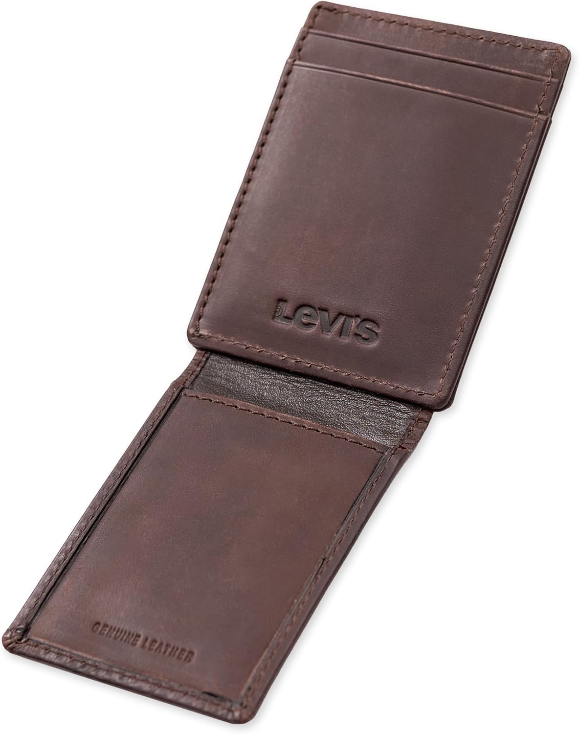 Levi's Men's RFID Slim Everyday Front Pocket Card Case Wallet