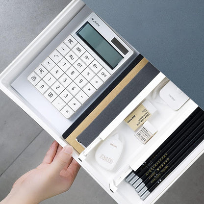 ANTOWIN Expandable Bamboo Drawer Dividers, Drawer Separators,17-22 inches Adjustable Spring-loaded Organizer for Large Utensil, Clothes, Tools Drawers, 6Pack (White)