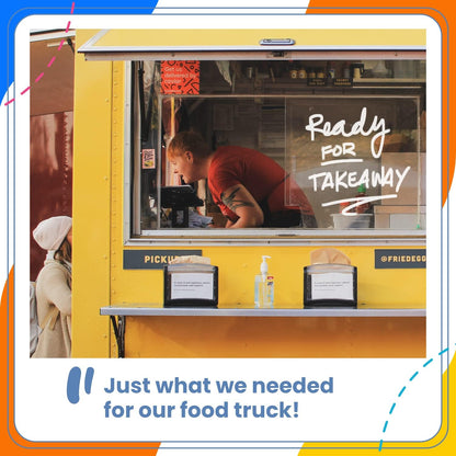 7 White Chalk Markers for Chalkboard Signs, Blackboard, Car Window, Bistro, Glass | 7 Variety Pack - Thin, Fine Tip, Bold & Jumbo Size Erasable Liquid Chalk Pens (1mm, 3mm, 6mm, 8mm, 10mm, 15mm, 30mm)