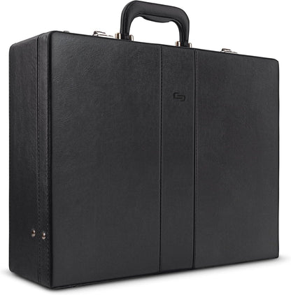 Solo New York Attache - Carrying Case with Combination Lock, Business Brief, Large Main Compartment - Grand Central