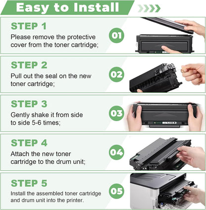 Compatible TL-410X Toner Cartridge Replacement for Pantum TL-410X TL-410H TL-410 for M7102DW P3012DW M6800FDW M7200FDW M7100DW M6802FDW M7102DN M7202FDW (3-Plack)