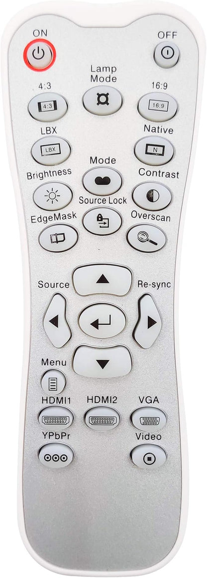 BR-3042B Projector Remote Control for Optoma HD180, HD20, HD200X, HD200X-LV, HD20-LV, HD22, HD2200, HD23, VDHDNG, VDHDNZ